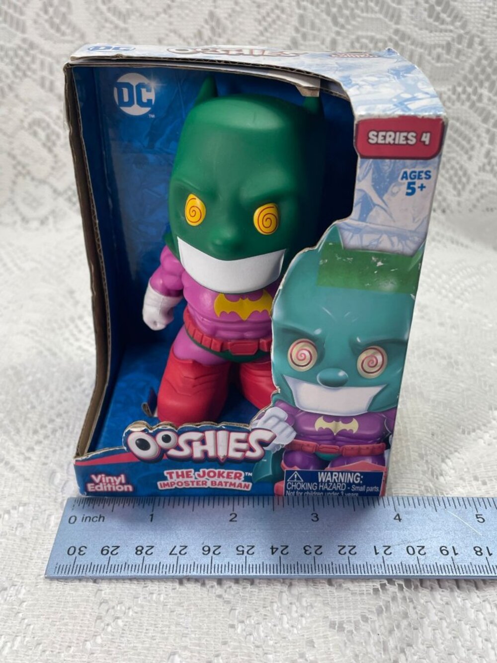 Ooshies The Joker Imposter Batman Vinyl Figure Series 4 Ages 5+ New In Box - Picture 9 of 9